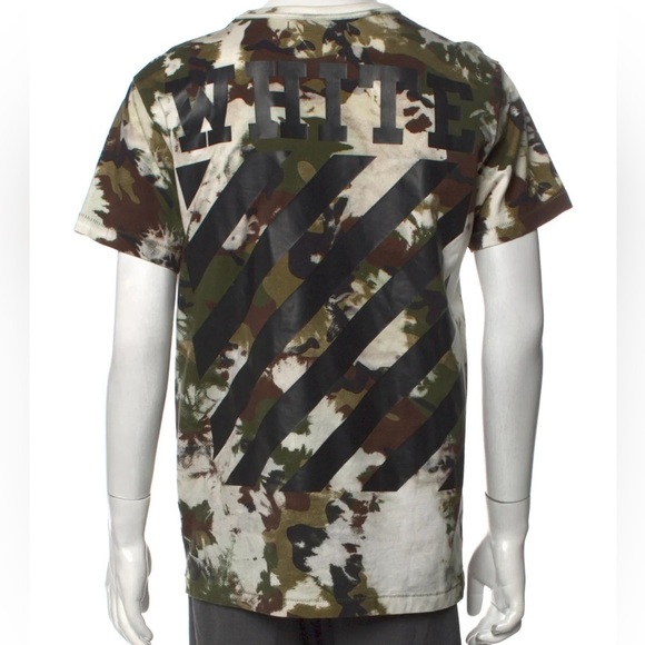 OFF-WHITEc/o Virgil Abloh Tie-Dye Print Crew Neck T-ShirtSize: XS